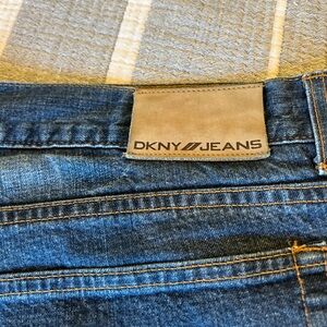 DKNY Straight Fit Blue Jeans